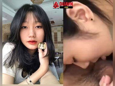 Em sinh viên bú mút nhiệt tình